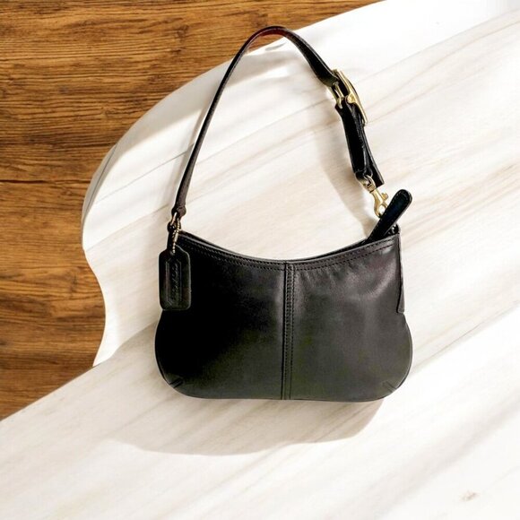 Vintage COACH Black Legacy Demi Hobo Bag - Picture 5 of 11